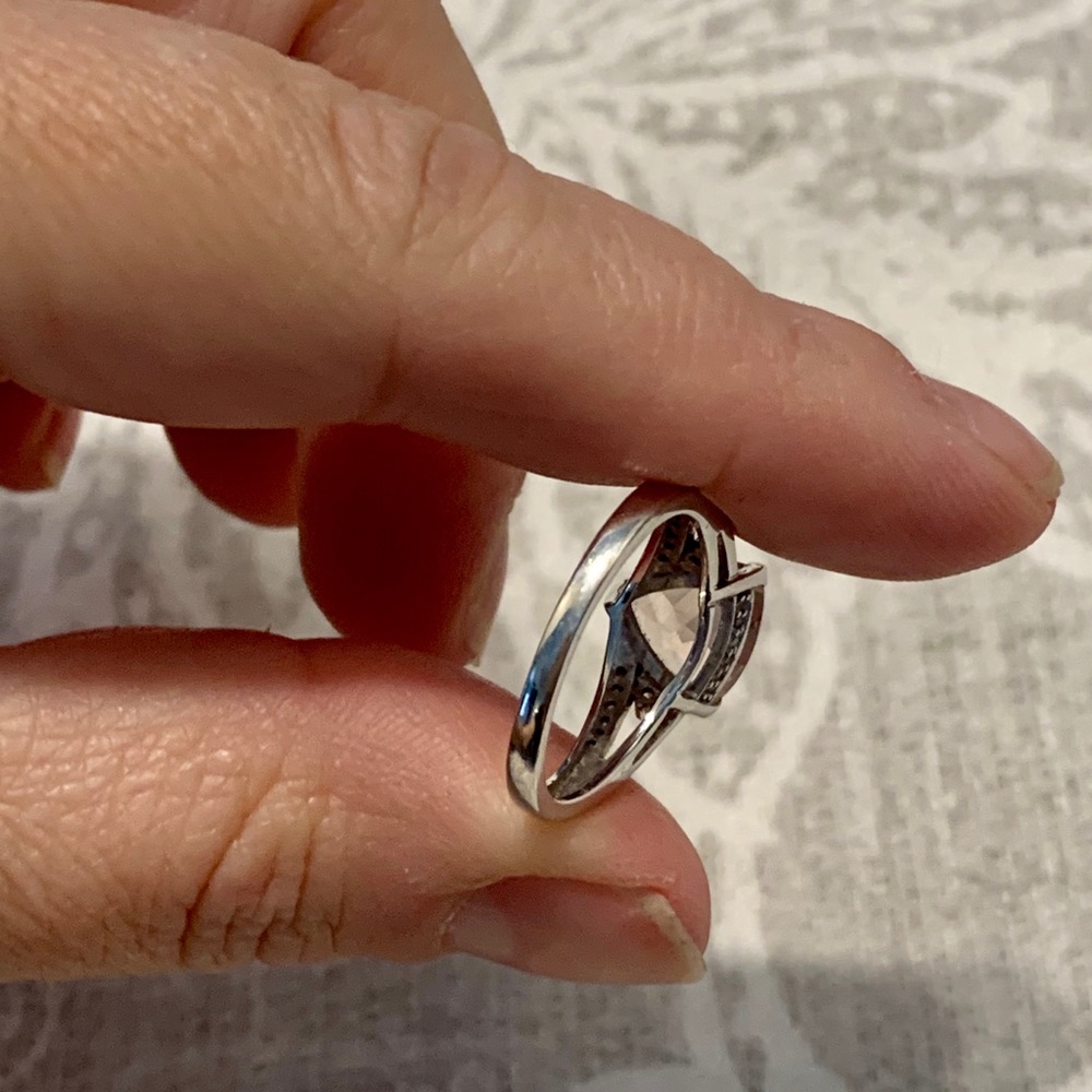 Pink stone ring - Picture 3 of 5
